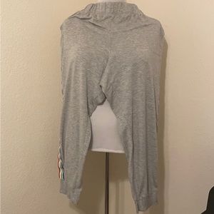 Cacique Heather Grey Rainbow Side Stripes Joggers 18/20